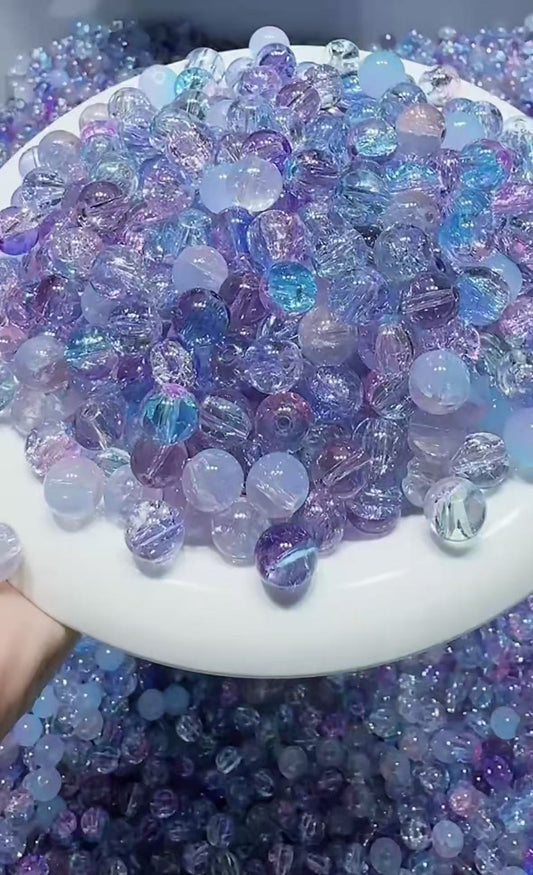 Bling Glass Crystal Beads lucky Bags-Open in Live